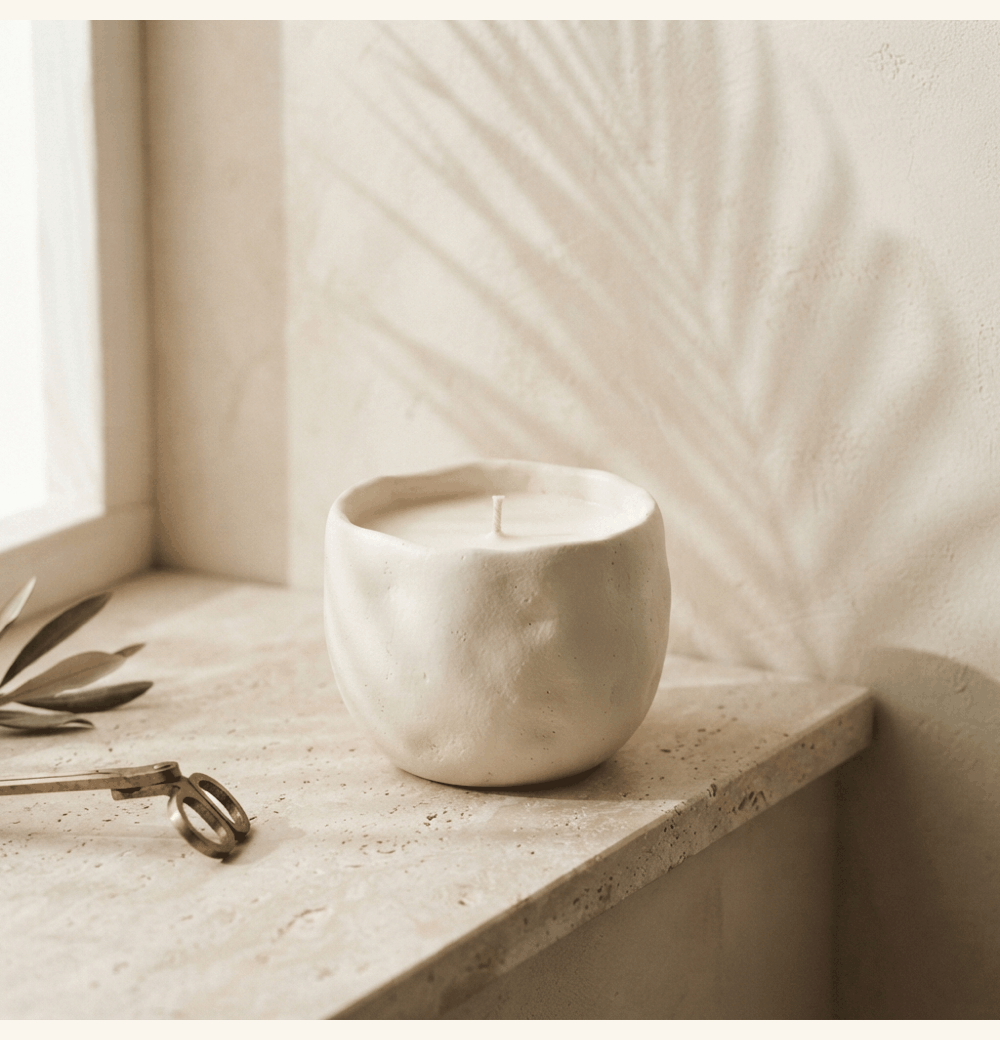 Palm Shadow Candle